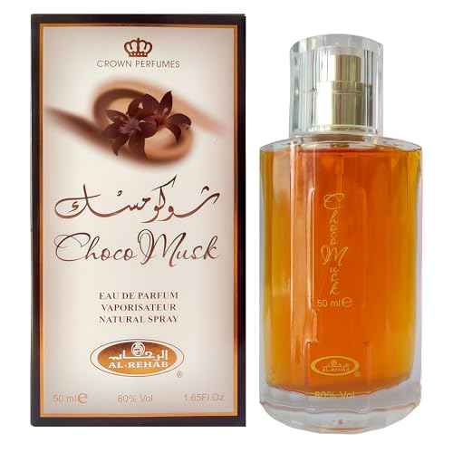 Choco Musk Men¡¯s Cologne-Rich Chocolate & Musk Eau De Toilette,Long-Lasting Scent Perfume for Men Elegant Bottle 1.65 Fl Oz Fragrance for Refined Occasions