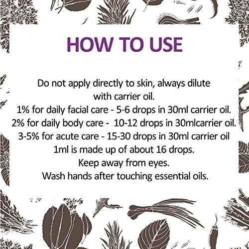 d?ve herbes Sage Essential Oil (Salvia officinalis) with Glass Dropper | Pure | Non-Sticky | Non-Greasy | Lightweight | Men & Women | All Skin Types | Steam Distilled 120ml (4 oz)