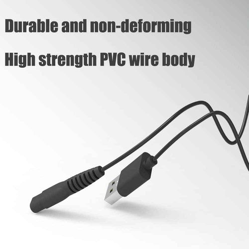 OGMWIN Replacement Power Cord for Manspot Men‘s Premium Body Trimmer USB Charger Charging Cable