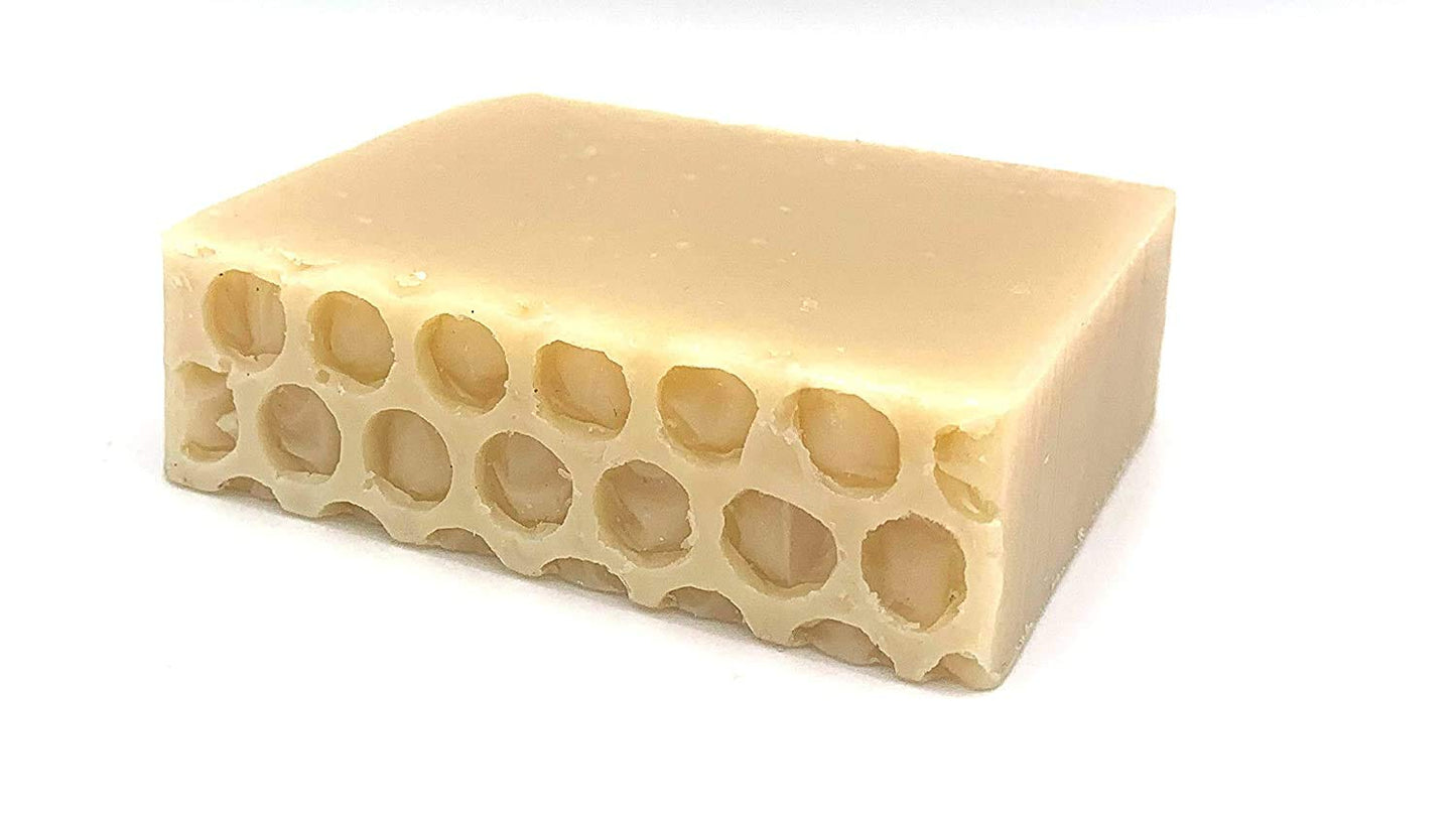 HUNTER CATTLE CO. EST'D 2004 HC Meadow Bloom Tallow Bar Soap - Honey & Lemon 1 Pack - Made with All Natural 100% Grass Fed Tallow Handmade Soap Bar - Great for Face or Body Soap