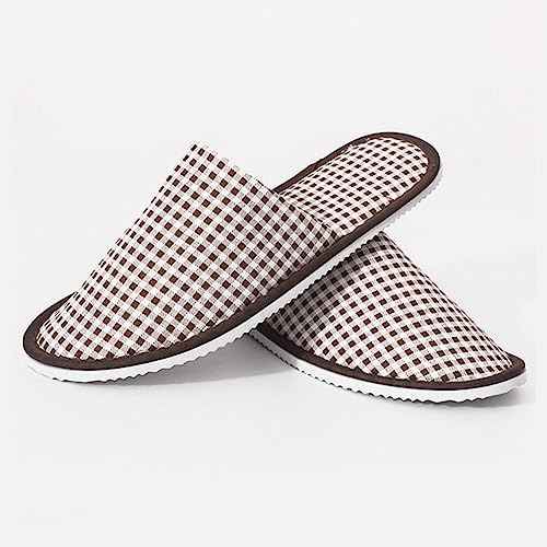 Maeline Spa Slippers, Non Slip Disposable Wholesale Bulk Hotel Slippers for Guests, Multi Color Reusable House Slippers, Indoor, Bathroom, Bedroom, Travel Slippers for Women, Men, Unisex