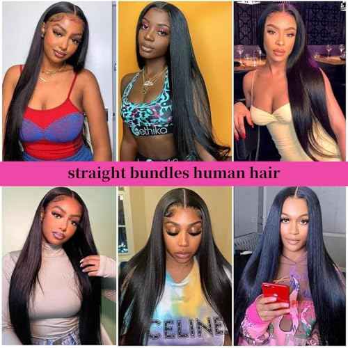 Straight Bundles Human Hair one Bundle 12A 100g/pack 30 Inch Brazilian Hair Single Human Hair Bundles Natural Black