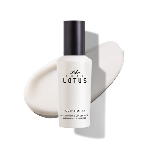 THEPURELOTUS YOUTHBIOTICS Lotus Concentrate with Centella, Premium Korean Vegan Probiotic Anti-Aging Serum Sensitive Skin –, Panthenol & Adenosine 80ml