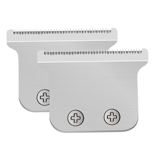 2 Pack Professional Detachable Hair Clipper Replacement Blades Compatible with Wahl Wahl Detailer, 5 Star Hero, Razor Edger, G-Whiz, Sterling Definitions - Fits Professional Barbers and Stylists
