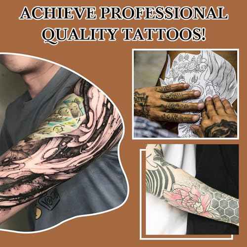 Tattoo Stencil Transfer Gel Solution, Tattoo Stencil Gel, Tattoo Transfer Gel for Transfer Stickers Paper Machine Stencils, Tattoo Supplies Accessories for Tattoo Artists & Beginners