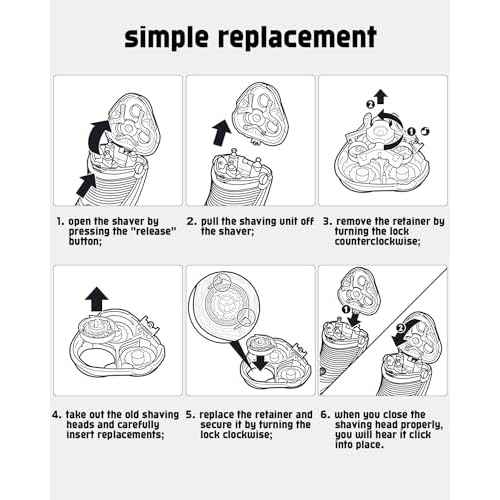12 Pack SH30 Replacement Heads Compatible with Philips Norelco Shaver 2400 Replacement Blades Compatible with Norelco Replacement Heads for Electric Razor for Men 2400 3900 3800 2300, Gifts for Men