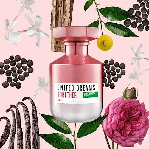 Fragancia para DAMA Benetton United Dreams Together 80 ml Her EDT Spray