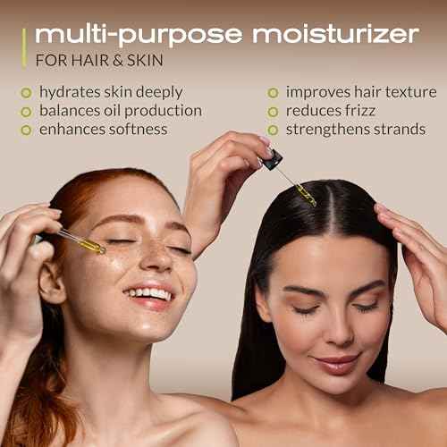 Ella & Eden Organic Jojoba Oil ? USDA Certified, Cold-Pressed, 100% Pure & Unrefined, Hexane-Free Oil for Skin, Face, Hair & Nails ? 4 Fl Oz Glass Bottle