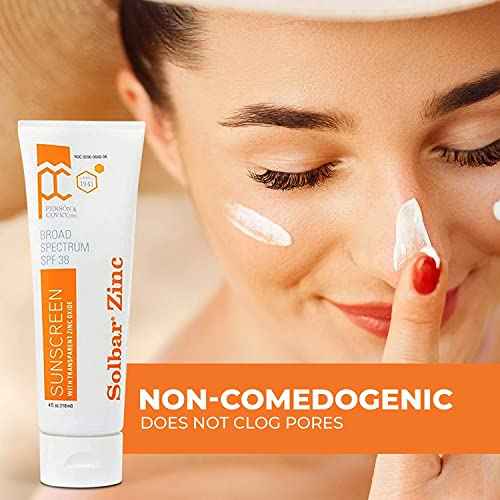 Solbar Zinc Sun Protection Cream SPF 38 4 oz (Pack of 4)