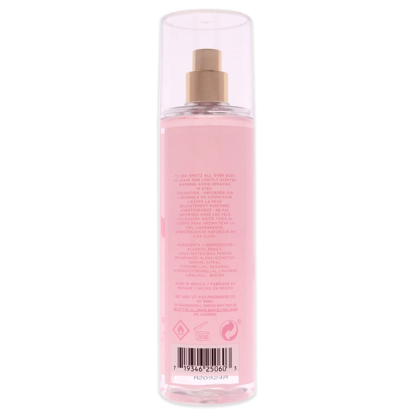 Curve Women's Perfume Fragrance Mist, Casual Day or Night Scent, Pink Blossom, 8 Fl Oz