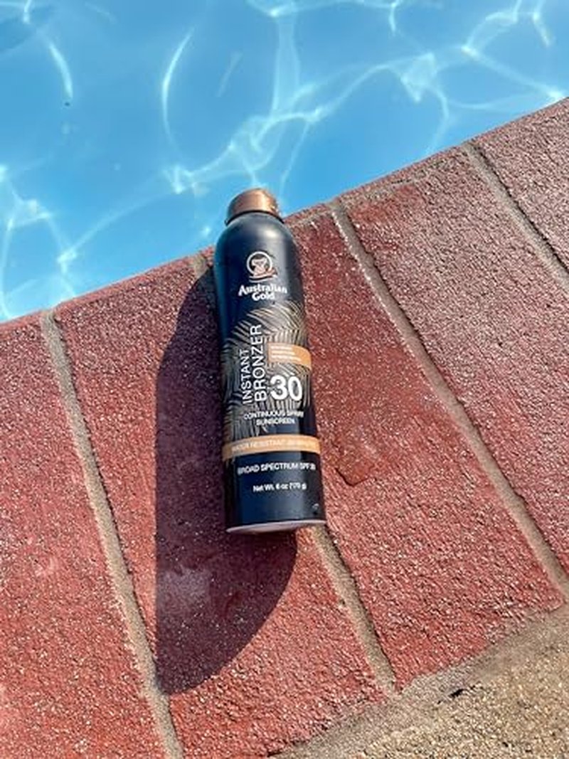 Australian Gold SPF 30 Continuous Spray Sunscreen with Bronzer