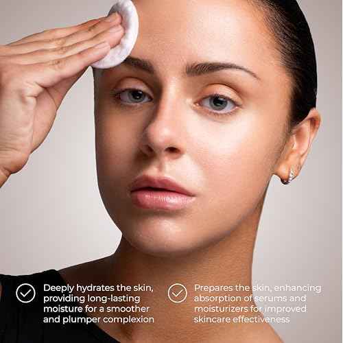 VivienneHu Facial Treatment Essence with Hyaluronic Acid & Collagen, Anti-Aging Essence Skincare to Reduce The Appearance of Fine Lines, Refines Texture, Improves Firmness & Dark Spots, 5.3Oz, 150g