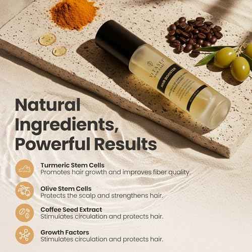 Vitasei Hair Booster 2 Fl Oz (2 Pack) ? Hair Revitalizing Serum with Capilia Longa, Wild Olive Stem Cells & Arginine ? Peptide-Enriched Hair Tonic Supports Thicker, Stronger Hair ? For Women & Men
