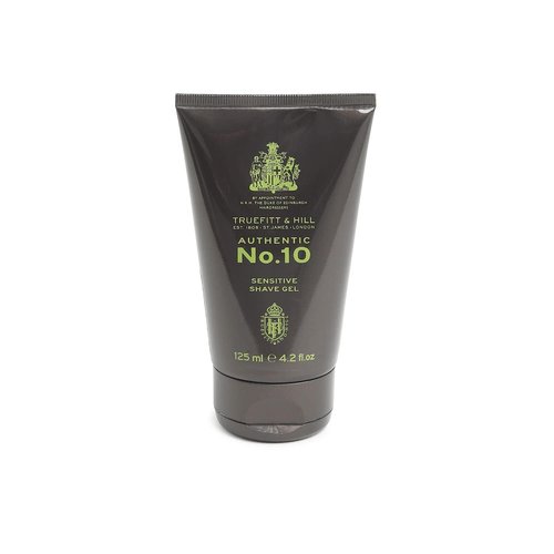 Truefitt & Hill Sensitive Shave Gel - No. 10 - Traditional Formula to Reduce Redness, and Swelling, Soothes and Calms Irritated Skin and Razor Burn for a Gentle Cooling Shave - 4.2 oz.