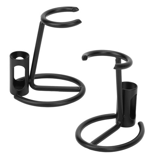 ZJchao Holder Stand, Matte Black Non-Slip Quick Drying Shaving Stand for Shaving Brushes, Metal Hanger Shaving Brush Holder for Men