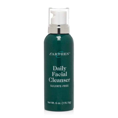 Earthen SkinCare Vegan Daily Facial Cleanser removes surface layer makeup, dead skin cells, oil, dirt, and other types of impurities from your face and neck.