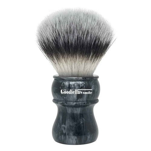 The Goodfellas' Smile Synthetic Shaving Brush (The Deep) - Extra Dense 24mm Brush Knot for a Fabulous Lather