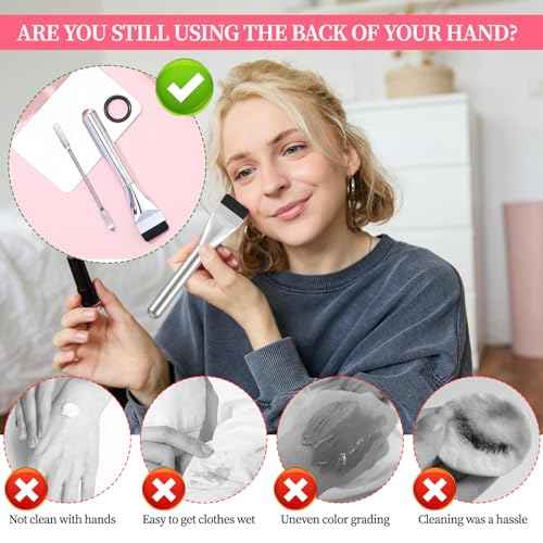 Ouligay 3 Pcs Make Up Spatula Tool Including Makeup Mixing Palette,Foundation Spatula,Makeup Palette Tray,Makeup Accessories Set for Women Girl Korean Makeup Cosmetic Spatula Tool(Metal)