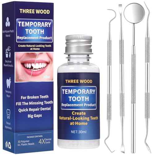 Temporary Tooth Provisional Kit - DIY Heat Beads for Missing or Broken Teeth, Dental Restoration & Replacement