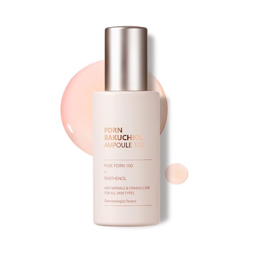 CU Dr. Solution PDRN Ampoule CUSKIN Korean Skin Care with Salmon DNA, Plant Based Bakuchiol, Moisturizing Bifida, and Collagen, Korean Skin Care PDRN Serum Ampoule, 35 ml (1.01 fl. oz.)