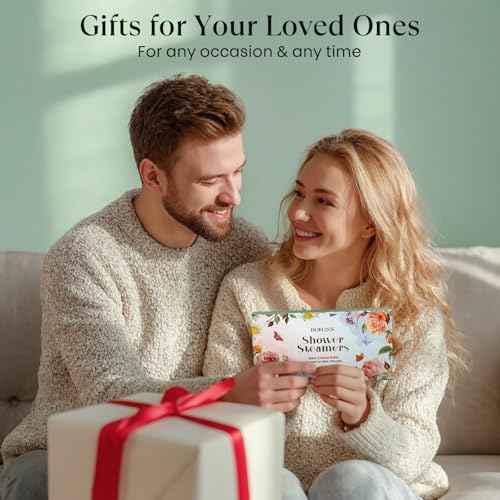 Shower Steamers Aromatherapy ? Birthday Gifts for Women Teen Girls Mom, Natural Essential Oils Bath Bombs for Relaxation Home SPA, Christmas Stocking Stuffers White Elephant Gifts for Adults
