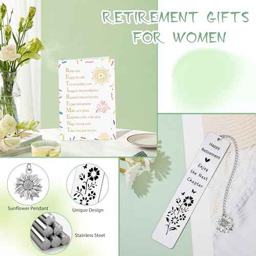 Retirement Gift for Woman, 2025 Cool Retired Gifts for Teacher Nurse Boss Coworker Best Friend, Unique Retirement Gifts for Women, Retired Gift Ideas Christmas Gifts