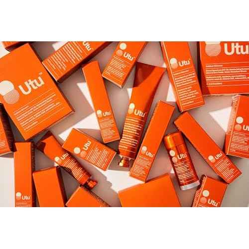 UTU - SPF30 Daily Moisturizer Mineral Sunscreen | Hyaluronic Acid, Squalane, Vitamin C+E | Clean, Reef Safe, Cruelty Free, Broad Spectrum (75 mL | 2.5 fl oz)