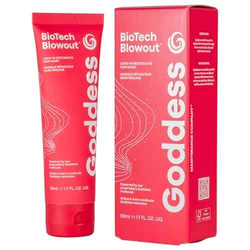 Biotech Blowout Leave-In Restorative Hair Mask, Heat Protectant for Hair & Strengthening Treatment for Frizz-Free Volume, Repairs & Shields Up to 450 F, 1.7 Fl Oz