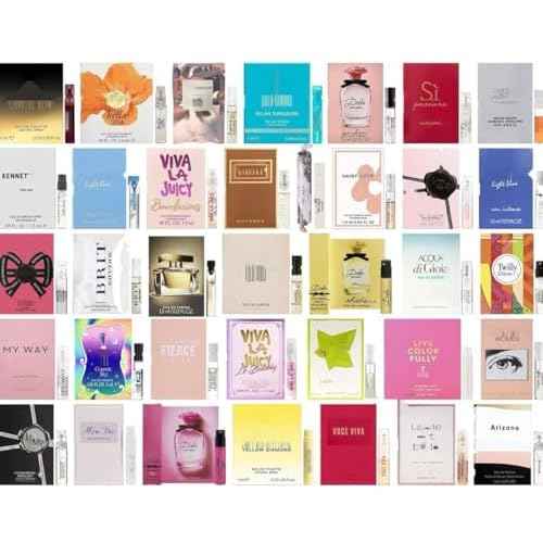 Perfume High End Designer Fragrance Sampler Set for Women - (Pack of 12 Sample Vials)