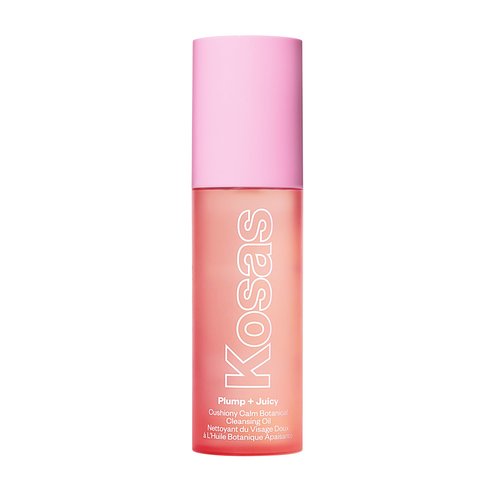 Kosas Plump + Juicy Cushiony Calm Botanical Cleansing Oil – Hydrating Makeup Remover for Sensitive Skin, Non-Greasy Oil Cleanser with Ceramides & Squalane for Soft, Soothed Skin