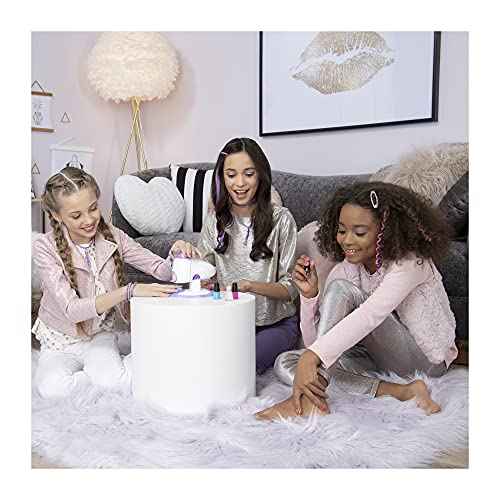 Cool Maker, GO Glam Nail Stamper Deluxe Salon with Dryer for Manicures and Pedicures with 3 Bonus Patterns and 2 Bonus Nail Polishes, Amazon Exclusive