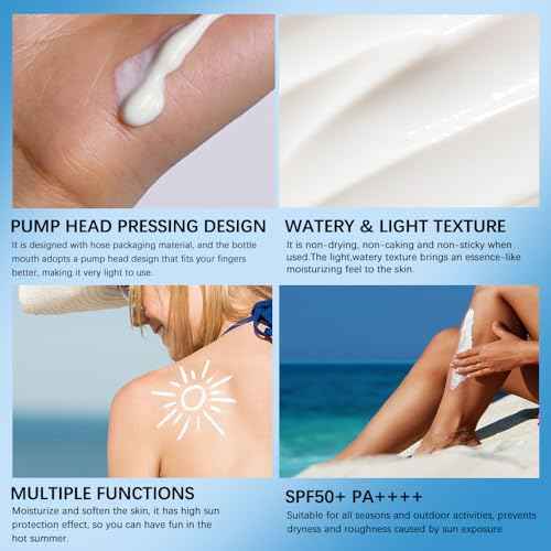 Centella Sunscreen SPF 50 PA++++, Hyalu Cica Water-Fit Sun Serum, Lightweight Sunscreen with Centella Asiatica, Hydrating & Non-Greasy Sun Protection for Sensitive Skin, Reef-Safe & Fast-Absorbing