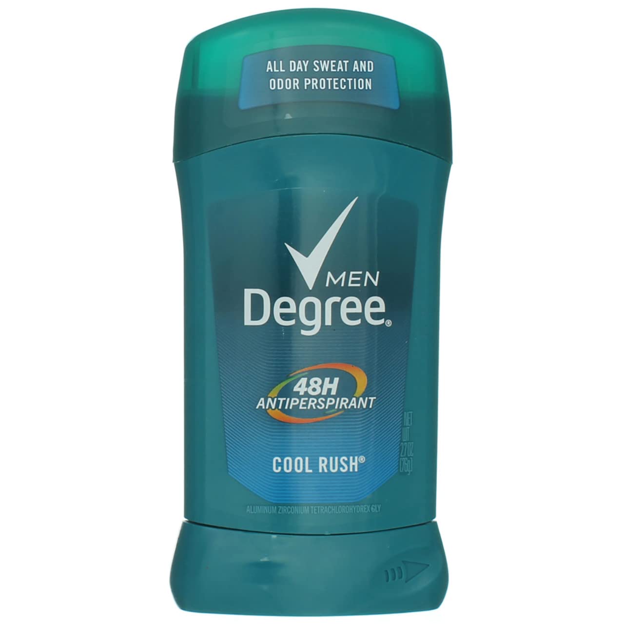 Degree Men Original Antiperspirant Deodorant for Men, Pack of 6, 48-Hour Sweat and Odor Protection, Cool Rush 2.7 oz