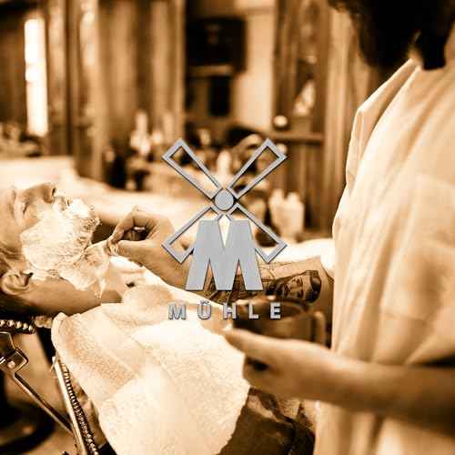 M?HLE Chrome Shaving Set Stand for VIVO and RYTMO Series Brushes and Razors
