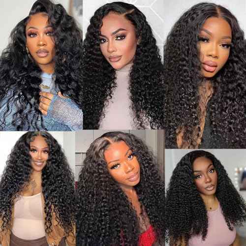 Selina 3 Bundles 20 22 24 Inch Kinky Curly Bundles Human Hair 100g/Bundle Unprocessed Remy Hair Extensions Brazilian Virgin Human Hair Natural Color (20"22''24'',Curly)