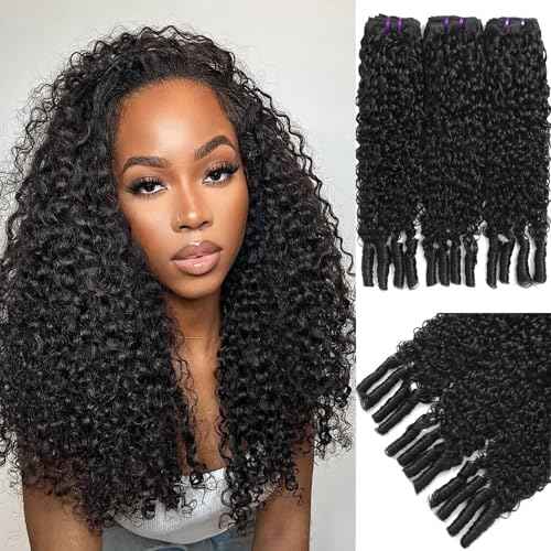 Vanlov 3C4A Burmese Curly Human Hair Bundles 18 20 22 Inch Curly Bundles Unprocessed Burmese Raw Hair Extension Real Human Hair Natural Color Human Hair Weft