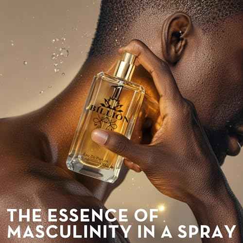Men's Cologne 1 Billion- Eau De Toilette Spray Perfume Fresh Scent 3.4 Fl Oz Daily Used