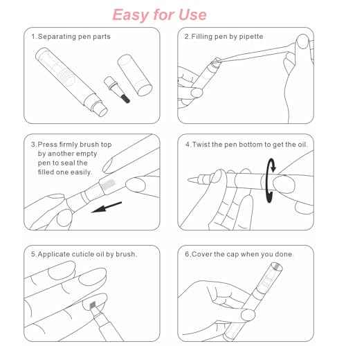 50 Pack Empty Cuticle Oil Pens Bulk-3ml Travel Size Nail Oil Pen, Disposable Twist Pens with Brush-No Leak, DIY Nail Care Kits for Nail Salon