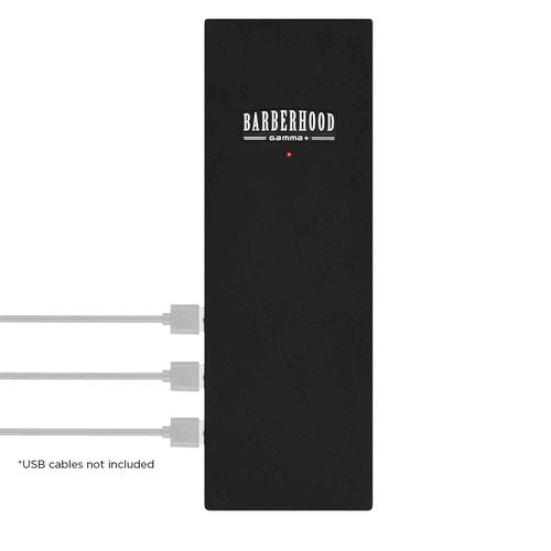 GAMMA+ 3-Port Micro USB Hub Station Charging Block for Charging Barber Tools and Devices