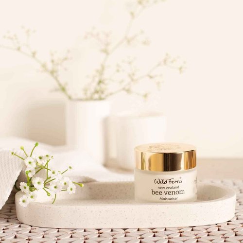 Wild Ferns New Zealand Bee Venom Moisturiser with Manuka Honey 80+, 99% Natural, 100 grams