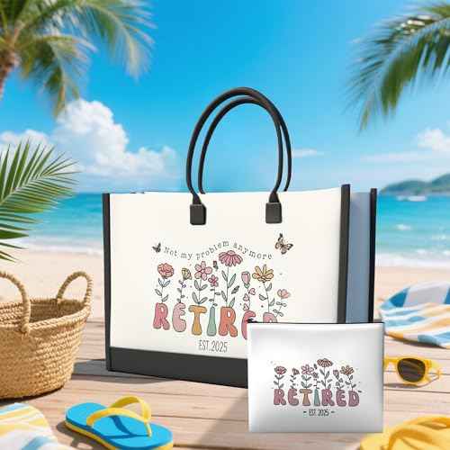 2025 Retirement Gift Set for Women - 12PCS Luxury Bundle with Tote Bag, Makeup Pouch, Tumbler, Candle & More - Perfect Going Away Gifts for Coworkers, Teachers, Nurses, Boss & Friends - (Green)