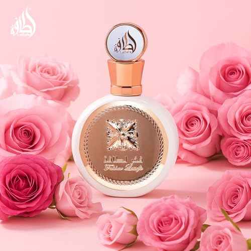 Lattafa Fakhar - Floral, Fruity Fresh, Sweet - Eau de Parfum Long-Lasting Fragrance for Women, 3.40 Ounce / 100 ml