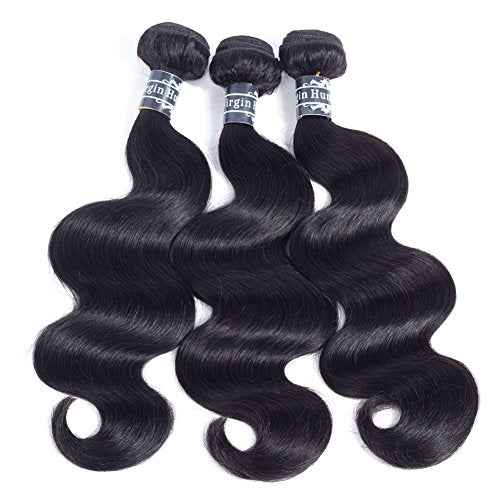 Amella Hair Brazilian Body Wave Bundles 8A Human Hair Bundles Body Wave 20 20 20inch Brazilian Hair Bundles 100% Unprocessed Virgin Weave