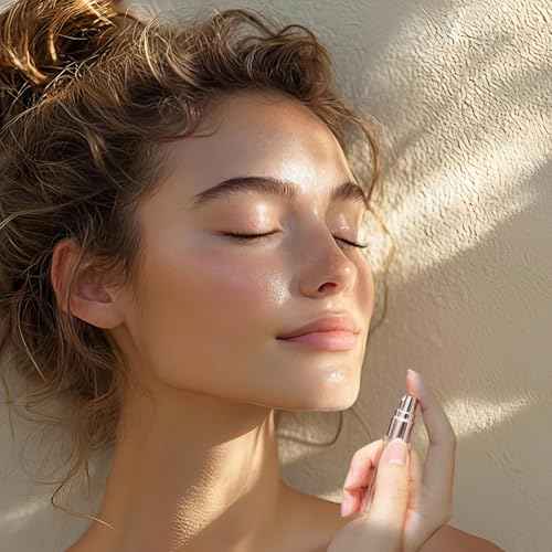 6 Pcs 10ML Perfume Travel Refillable, Portable Perfume Atomizer, Cologne Travel Bottle, Travel Size Perfume Bottle Empty
