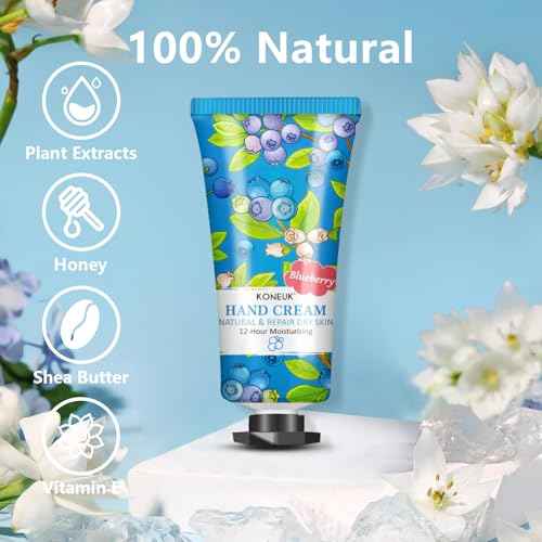 16 Pack Hand Cream Gifts Set, Bulk Hand Lotion Travel Size for Dry Cracked Hands, Hand Cream for Stocking Stuffers, Employee Appreciation Gifts, Christmas Gifts and Bridal Shower Gifts