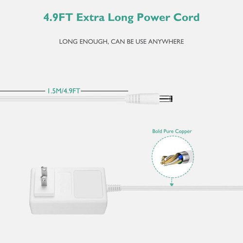 12.6V Charger for Sunbeam 2000-825-000 200825 Cordless Heating Pad Quick Compatible with Sunbeam Battery Model YNQX12T126080UL Lithium-ion Power Supply