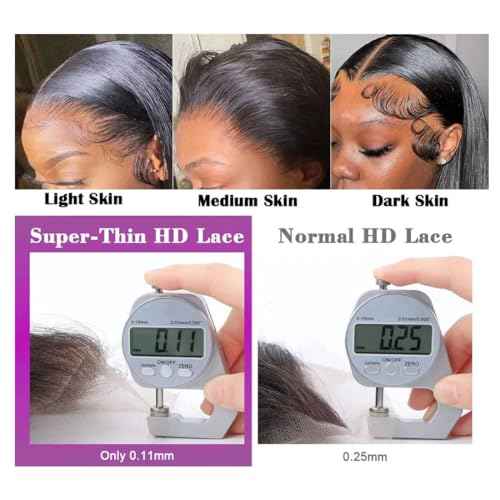 Body Wave Lace Front Wigs Human Hair 200% Density Glueless HD Transparent 13¡¿4 Lace Frontal Wigs Human Hair Brazilian Virgin Wig for Women Pre Plucked Bleached Knots with Baby Hair(22 Inch)