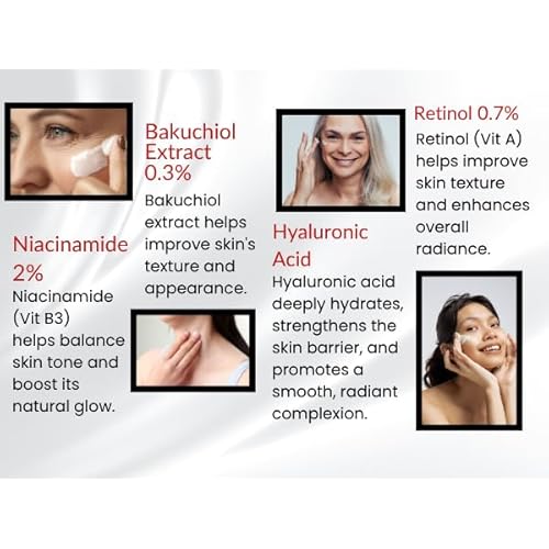 Essentially KateS Retinol Cream for Face and Eye, The Gentle Revolution | K-Beauty Anti-Aging Moisturizer with Hyaluronic Acid and Vitamin E | Gentle, Hydrating, Firming, 50 ml (1.7 fl oz)