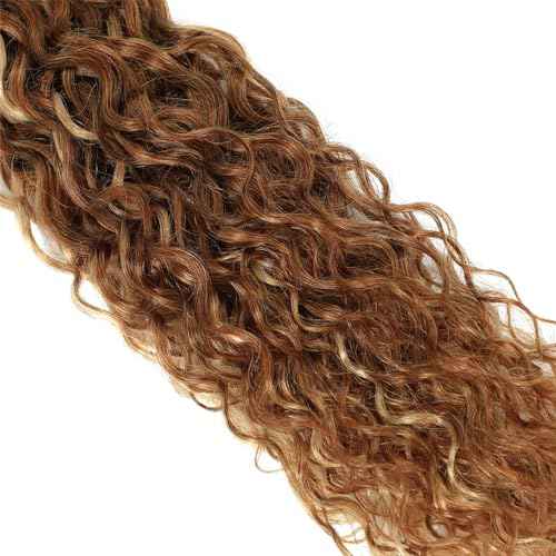 Honey Blonde Water Wave Bundles Ombre Human Hair 3 Bundles 14 16 18 Inch Unprocessed Brazilian Virgin Blonde Water Wave Bundles Human Hair Extensions P4/27 Water Wave Bundles