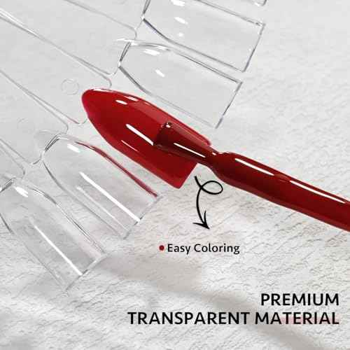 GAOY Nail Swatch Sticks with Ring, 50 Pcs False Nail Sample Swatches with Numbers Stickers, Fan-shaped Practice Color Display for Home or Salon Use